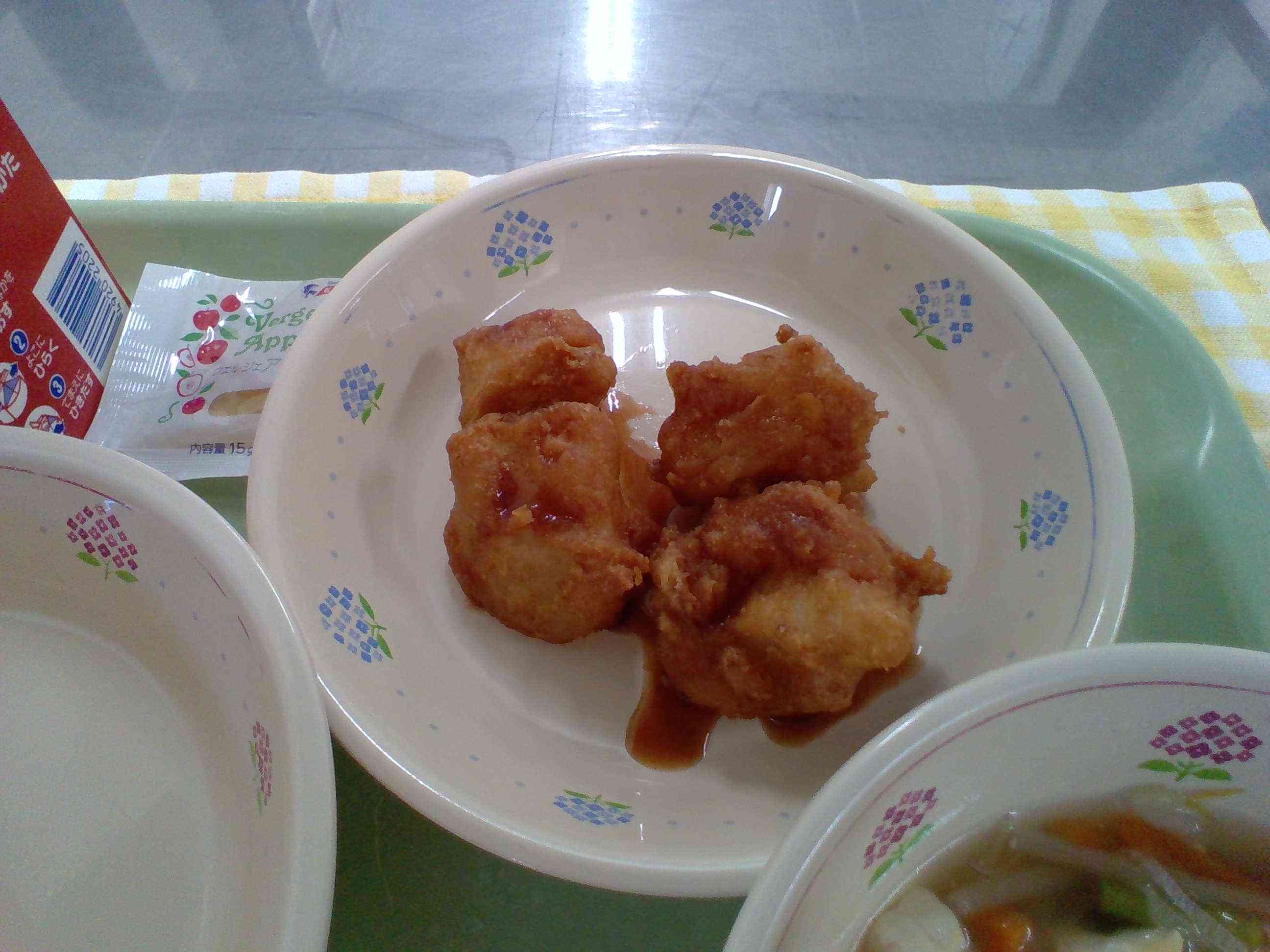 ポテトのアーモンド揚げ