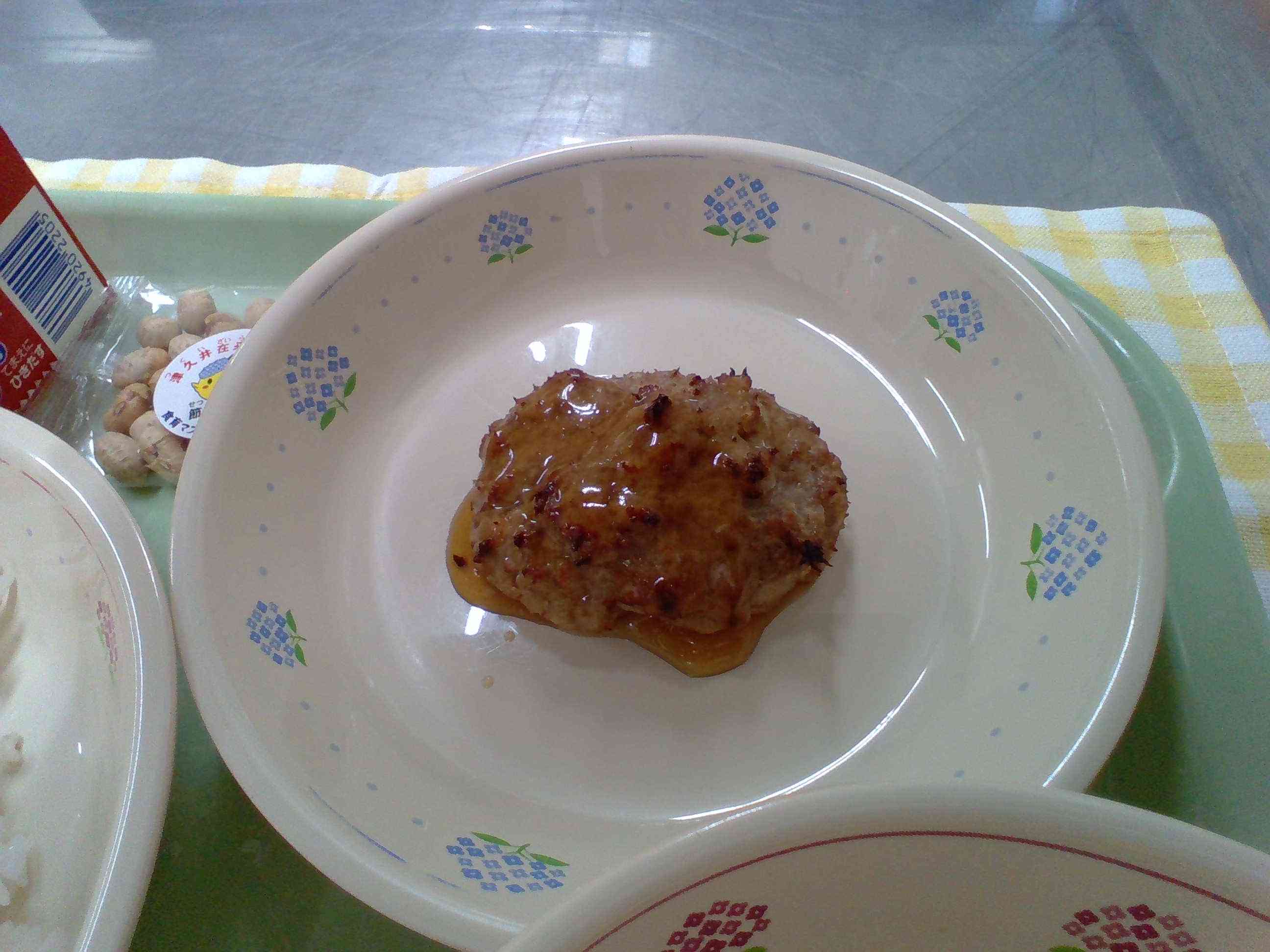 照り焼きいわしハンバーグ