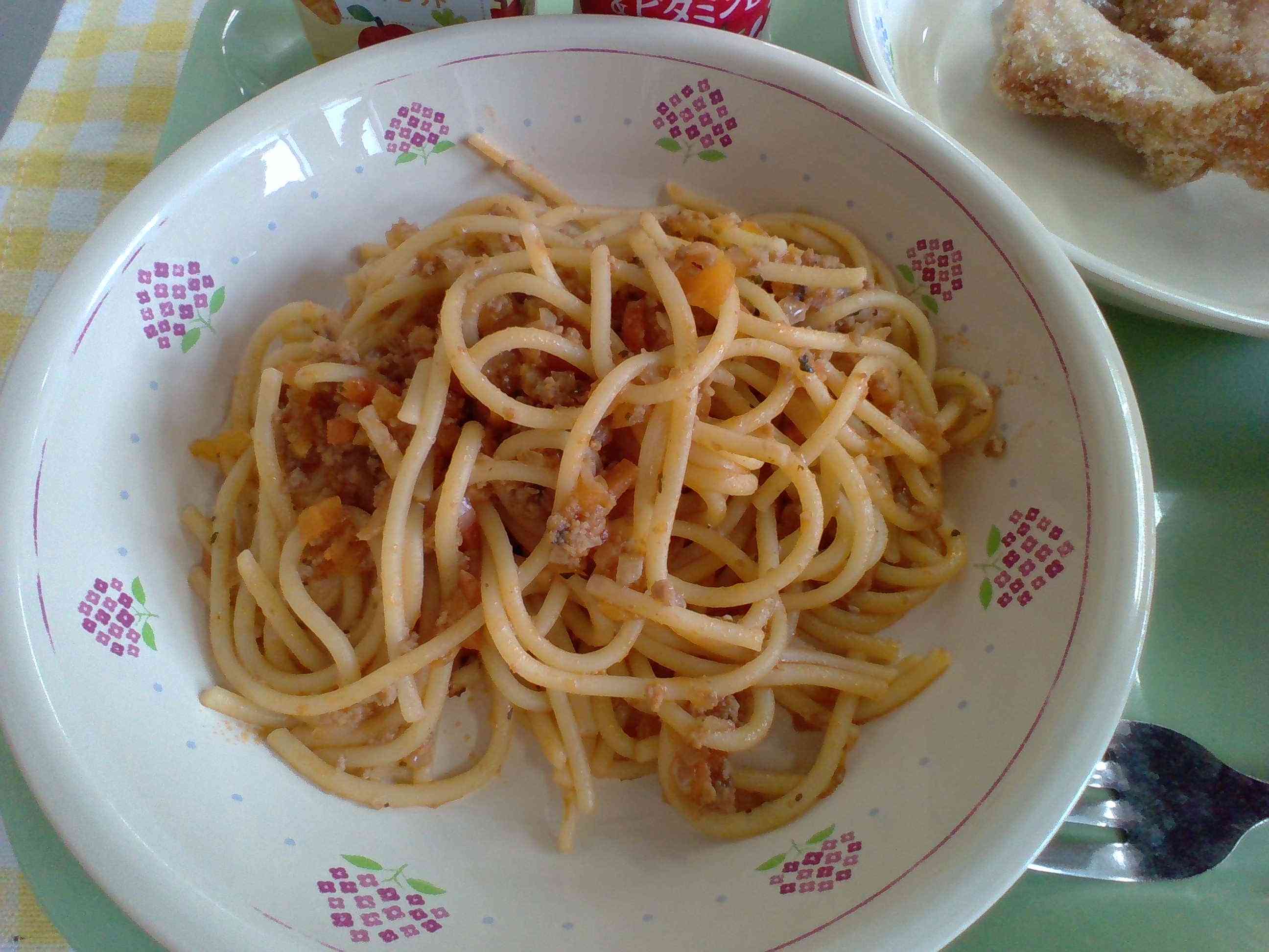 ミートソーススパゲティ