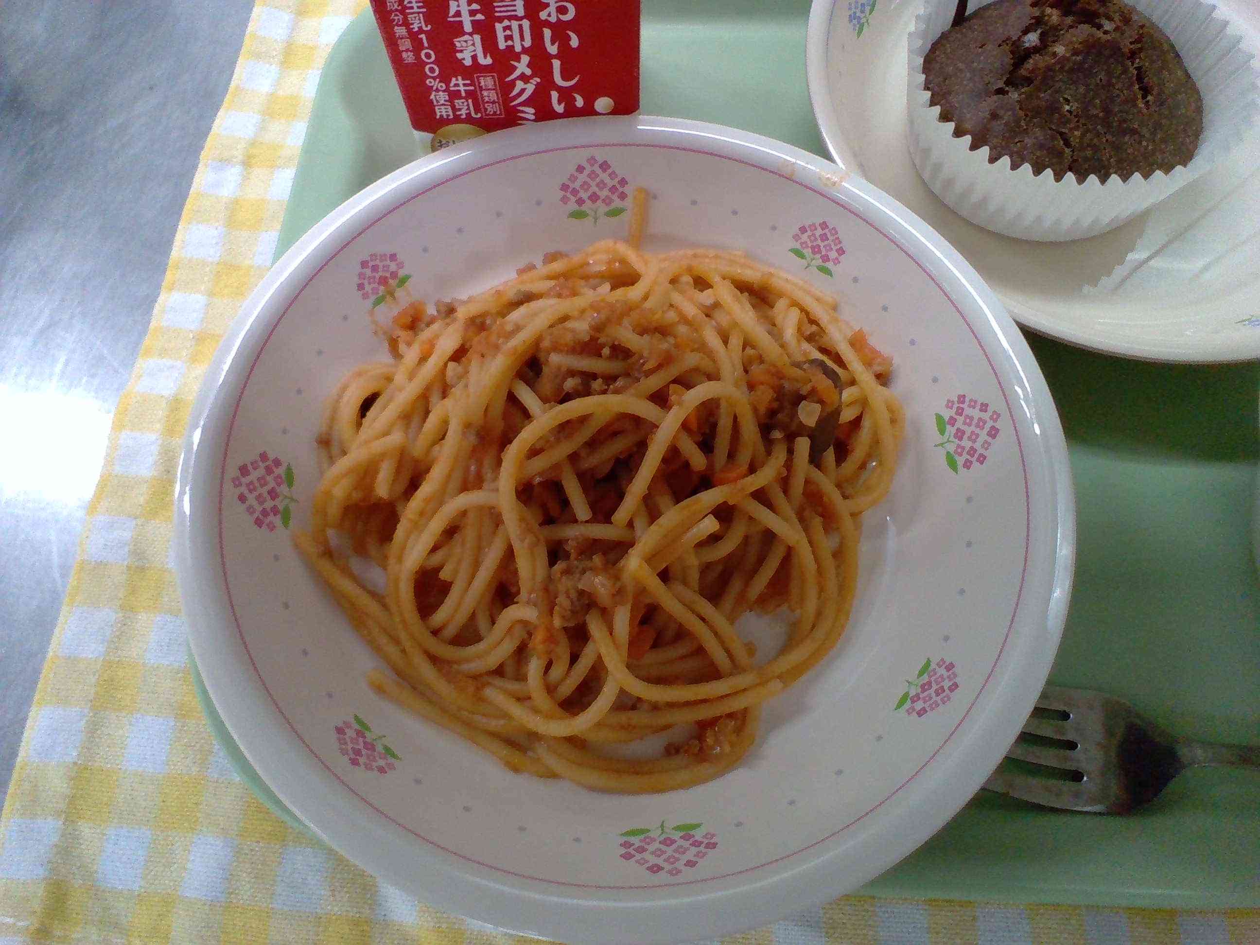 ミートソーススパゲティ