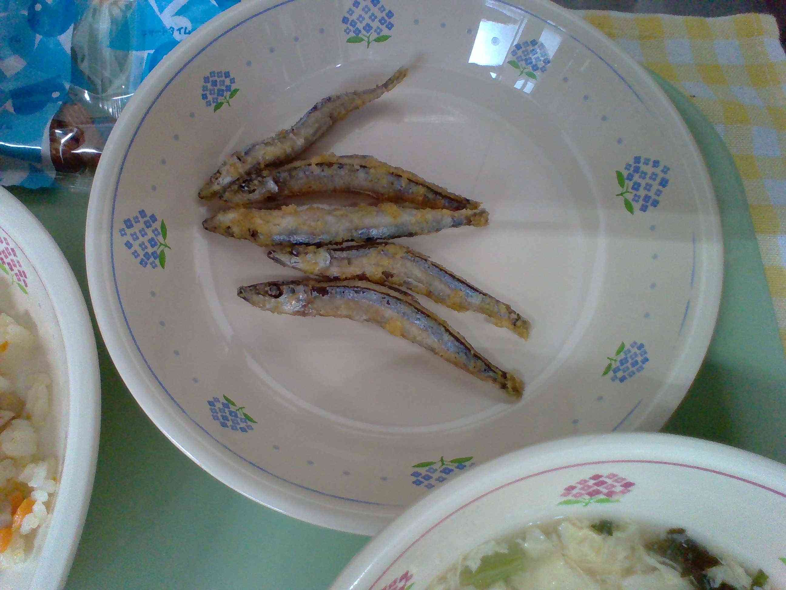 きびなごのカレー揚げ